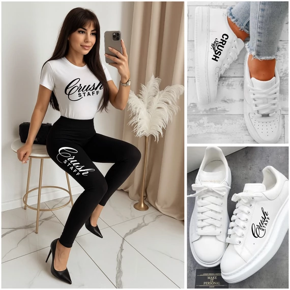 CRUSH STAFF LOLA rövidujjú póló leggings szett cipővel 7990FT! NAGY AKCIÓ