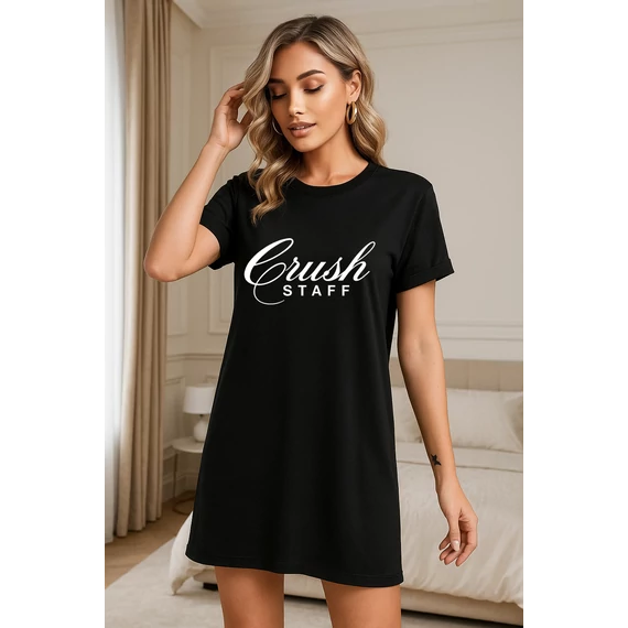 CRUSH STAFF VIVIENNE fekete tunika